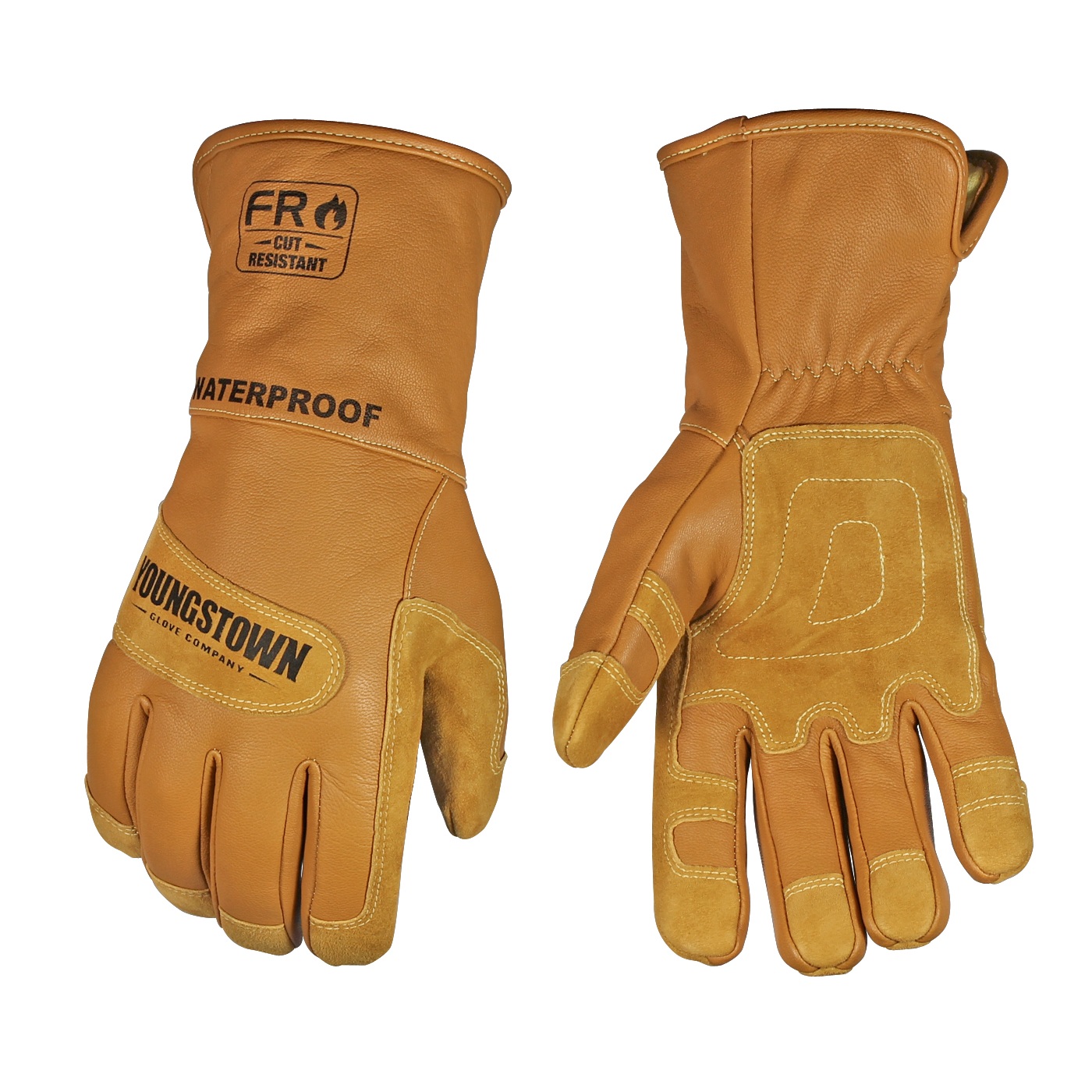 YOUNGSTOWN FR Waterproof Leather Utility Glove 1 Leather Utility Glove