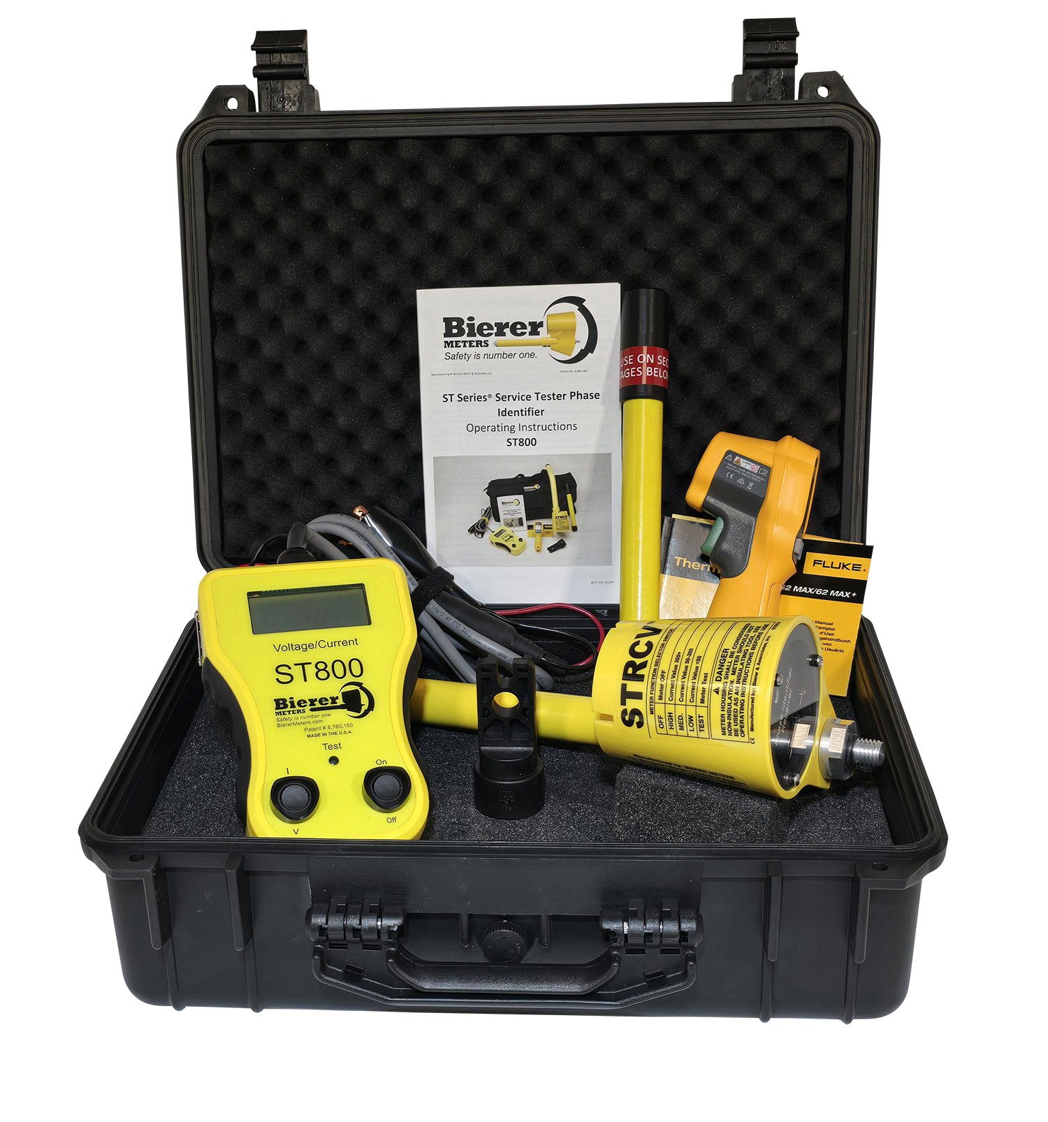 BIERER METERS 800 AMP Service Tester Kit 8 Bierer ST800PGN