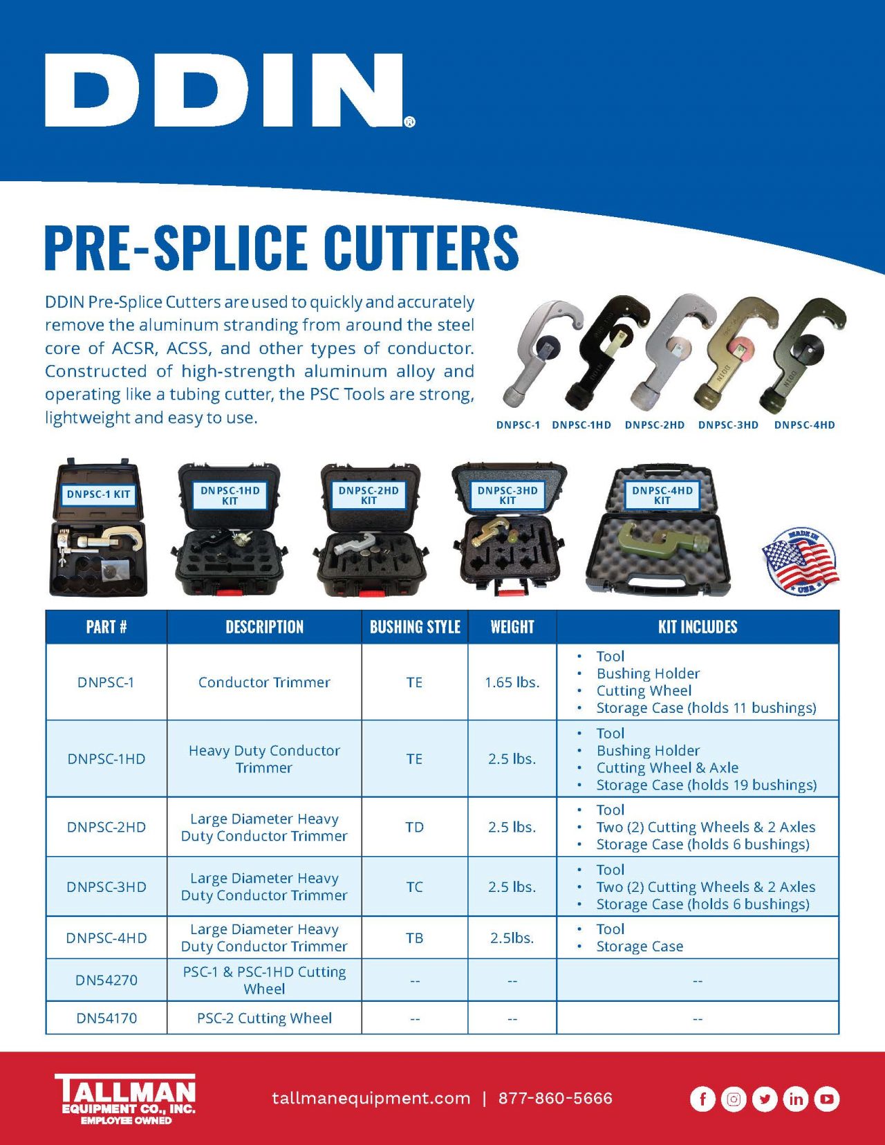 Lineman Product Catalog And Media Tallman Equipment