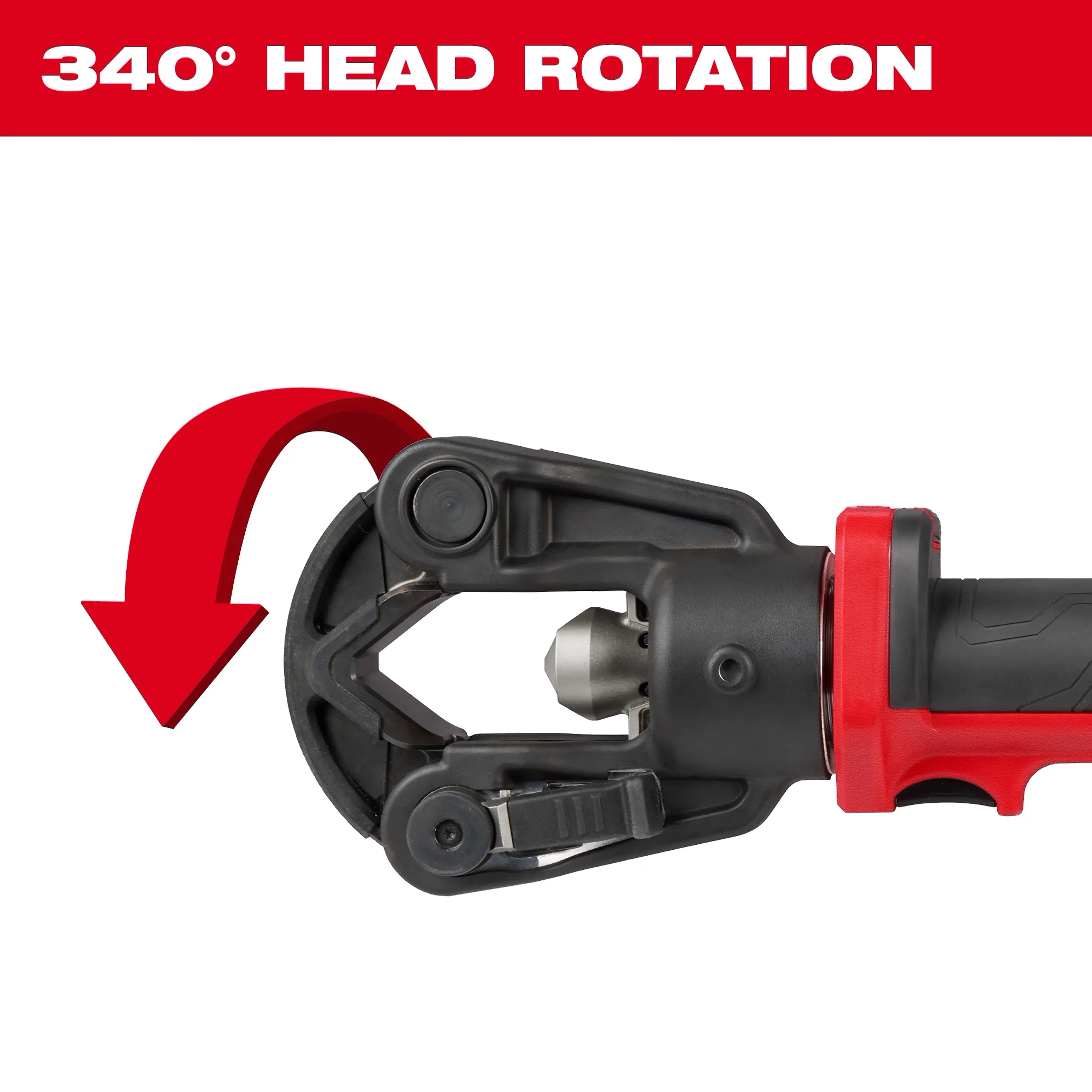 MILWAUKEE M18™ FORCE LOGIC™ 11T Dieless Latched Linear Utility Crimper (Tool Only) 2 MILWAUKEE M18™ FORCE LOGIC™ 11T Dieless Latched Linear Utility Crimper (Tool Only) - Image 2