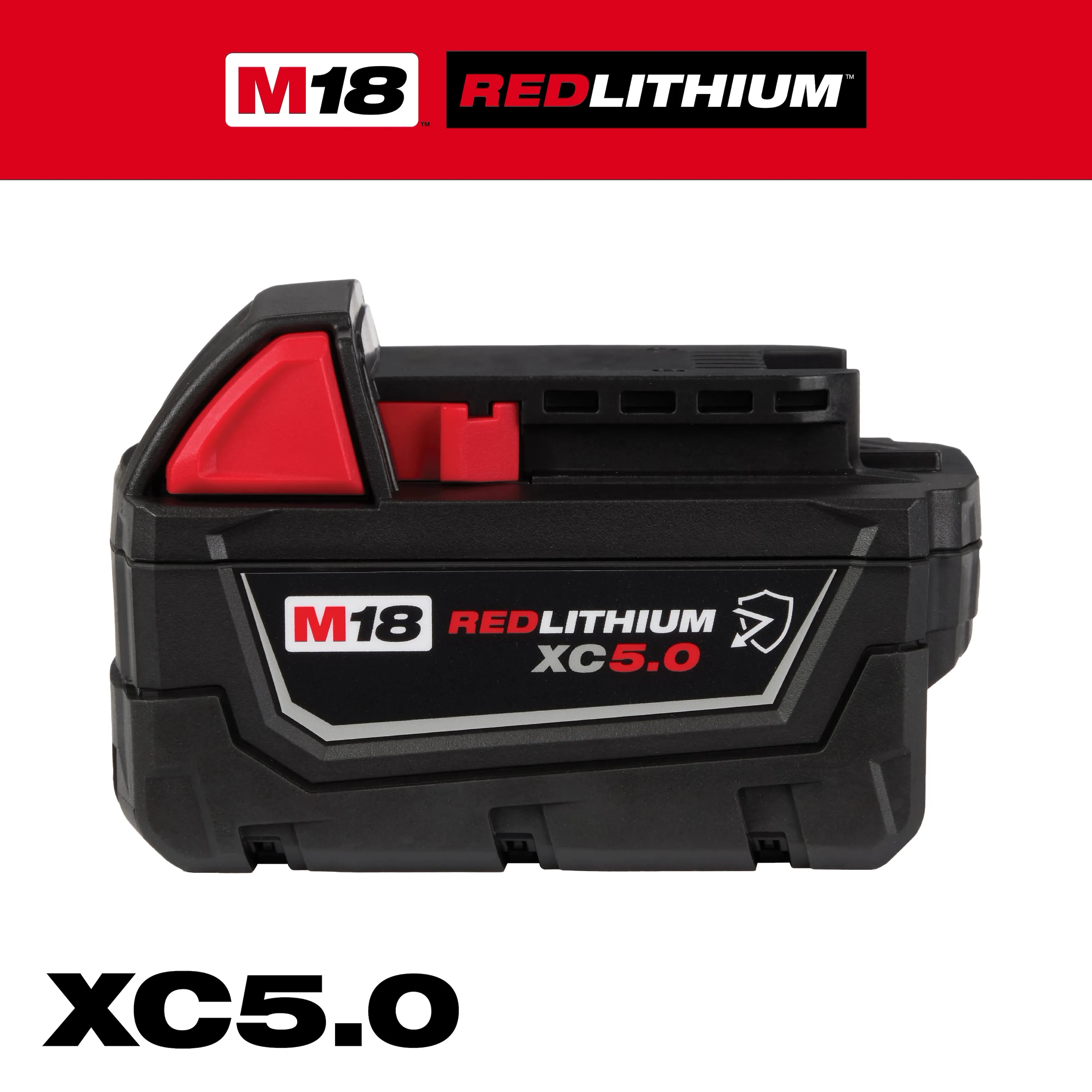 MIlwaukee M18 Redlithium Resistant Battery